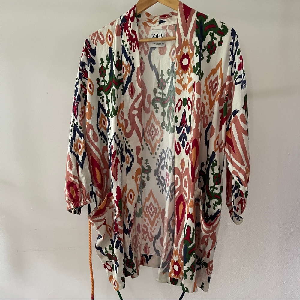 Zara Multicolor Kimono - Picture 6 of 6